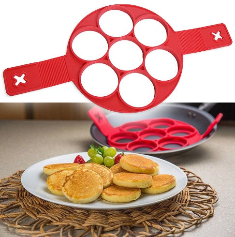 Silicone Non Stick Pancake Egg Mould Kitchen Tools