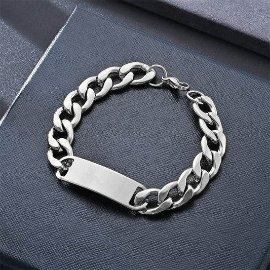 Stainless Steel Personalized Customized Bracelet