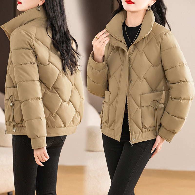 Loose Short Thickened Down Cotton Jacket